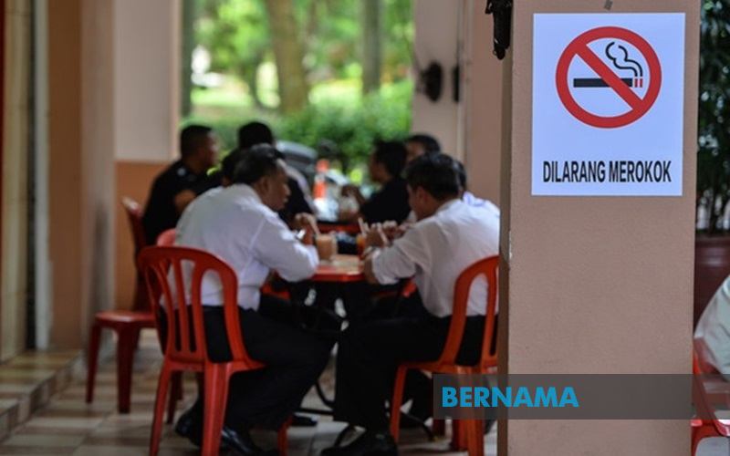 premis makanan tempat larangan rokok