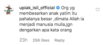 komen rakan issey anak tiri