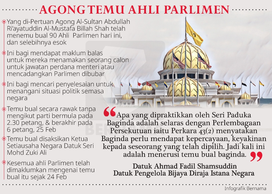 pertemuan bersama yang dipertuan agong