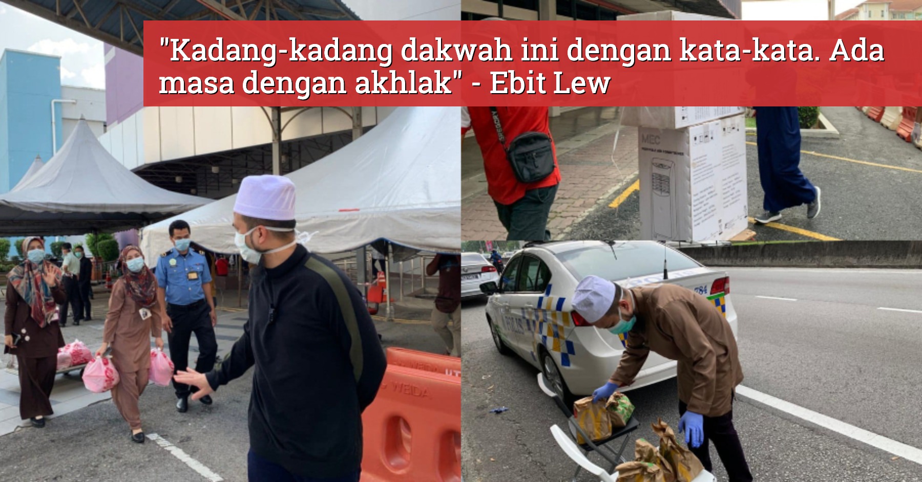 Sering Hulur Bantuan Kepada 'Frontliners', Ebit Lew ...