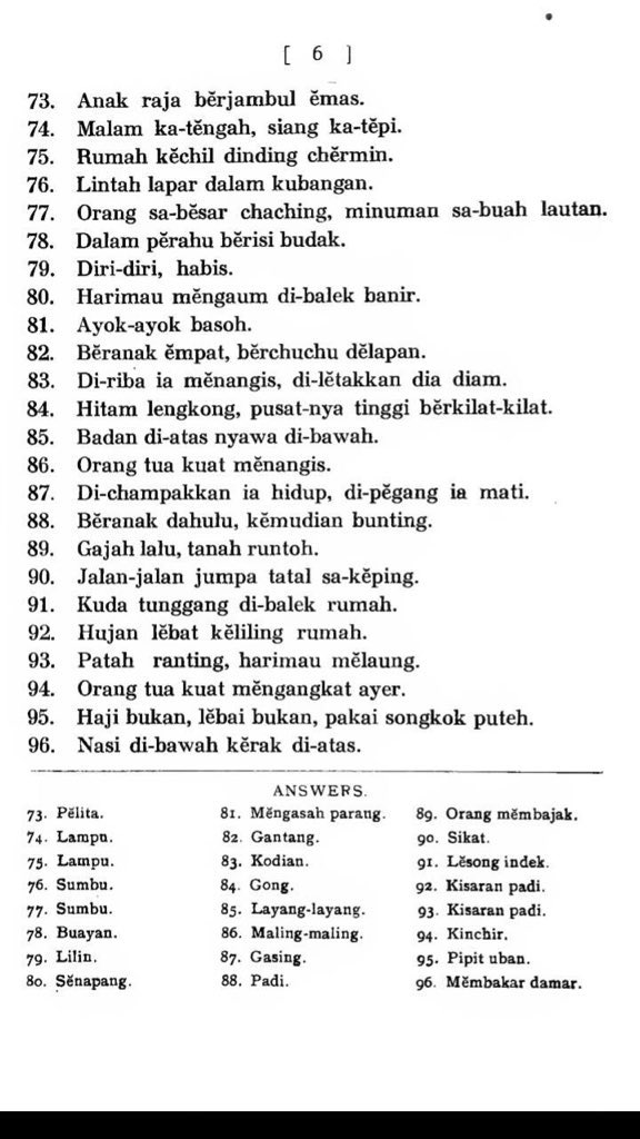 Boleh Main Dengan AnakAnak, Ini 144 TekaTeki Orang DuluDulu Siap