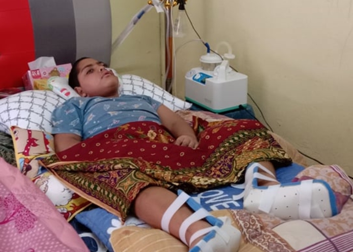 Keadaan adik Aiman yang terlantar setelah diserang sawan Januari lalu