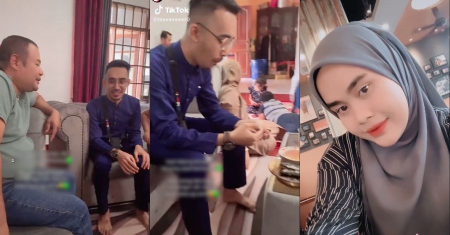 terima dua rombongan melamar