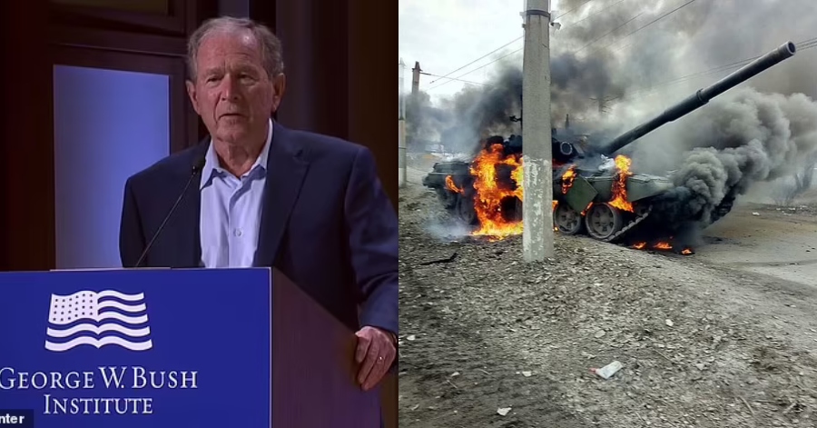 Bush dikecam salah cakap