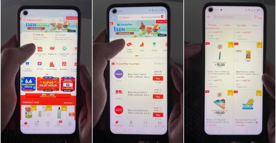 shopping kat shopee