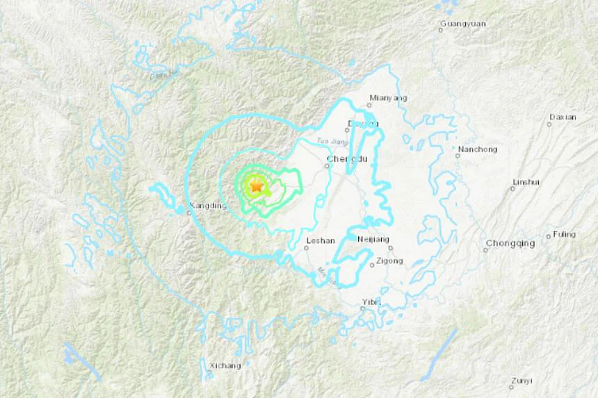 gempa bumi china