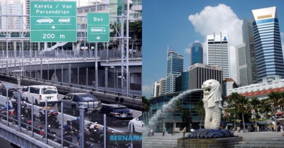 border singapura dah buka