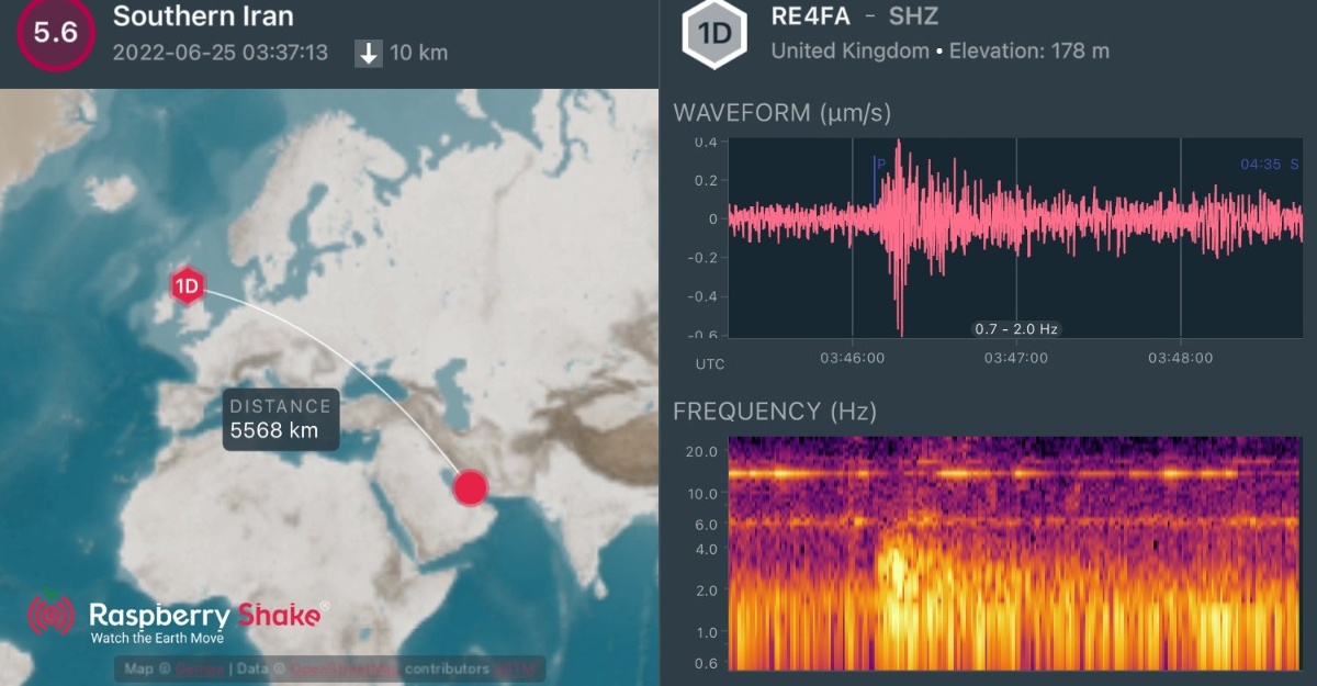 Gempa bumi iran