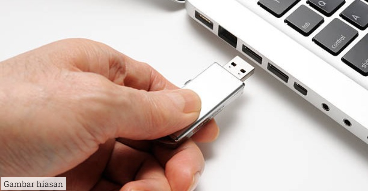 hilangkan usb