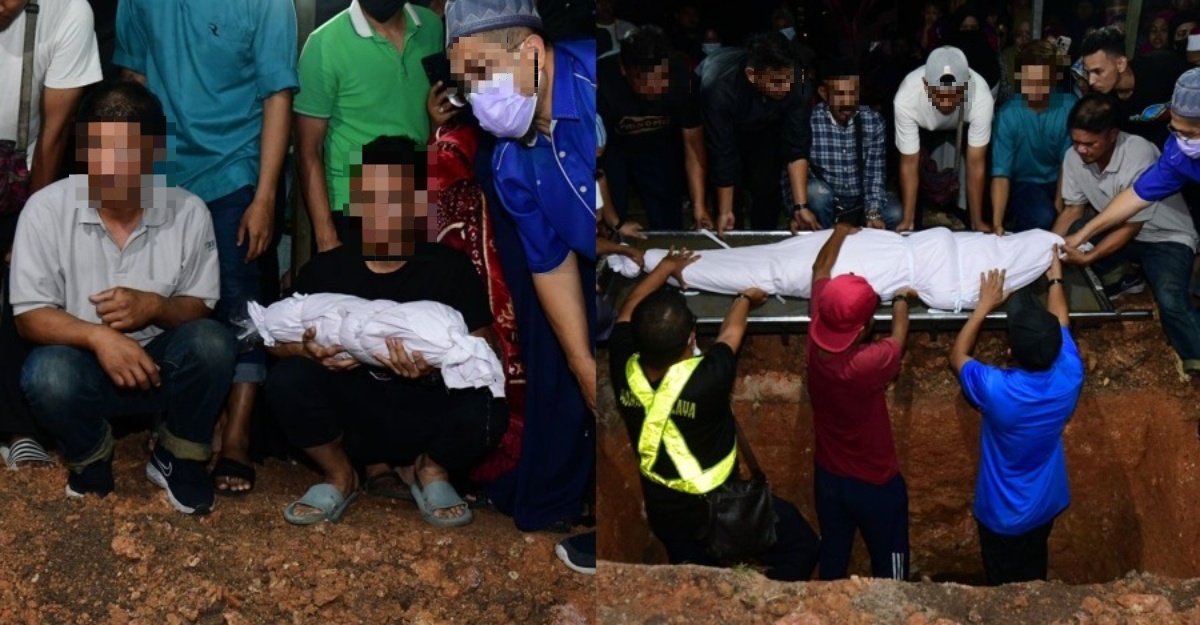 jenazah wanita dan bayi