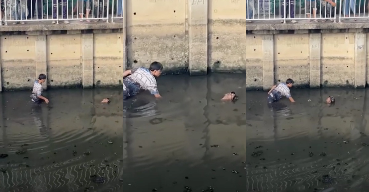 lelaki terapung bertapa