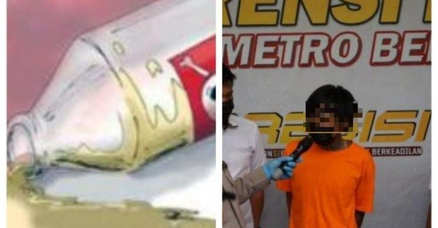 Lelaki Simbah Asid Pada Isteri