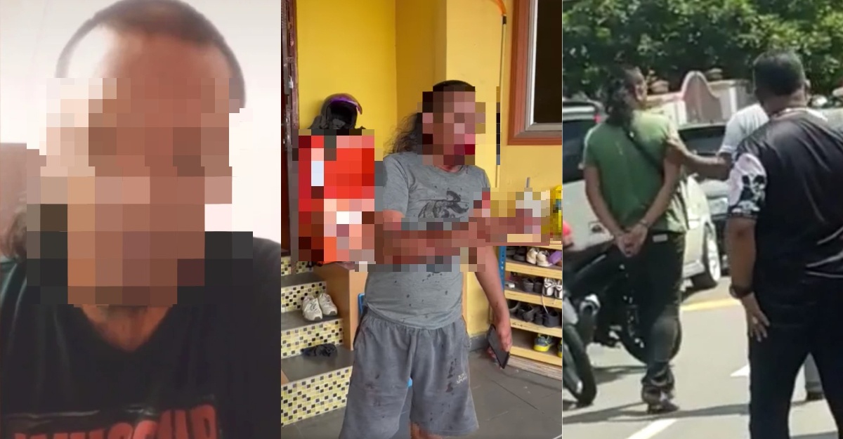 lelaki hina islam ditahan polis