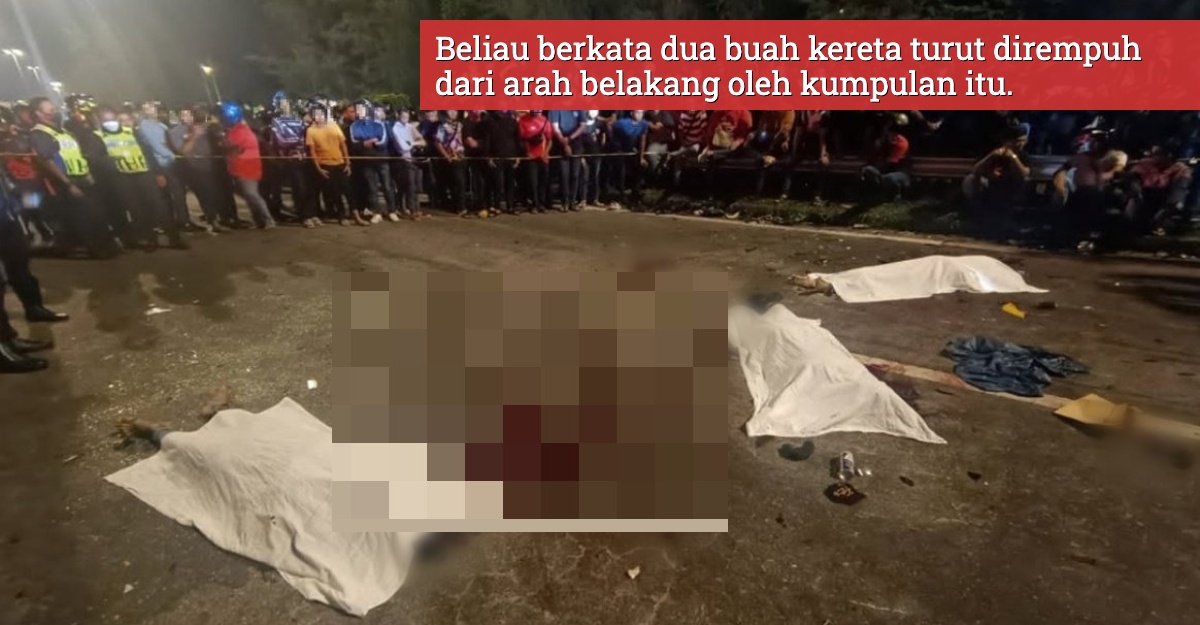 empat maut tiga parah dalam kemalangan