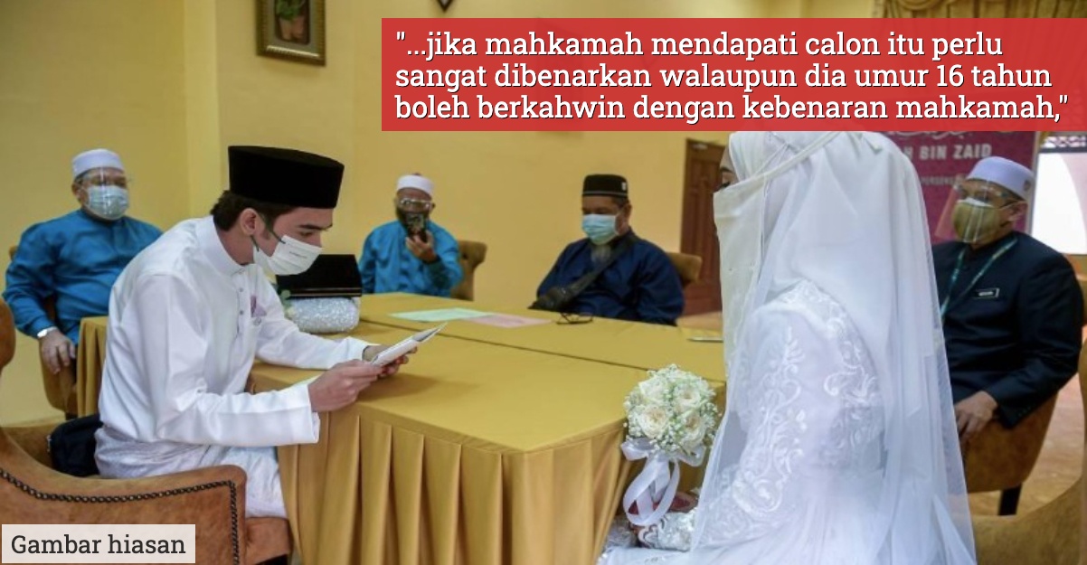 had umur perkahwinan kepada 18 tahun