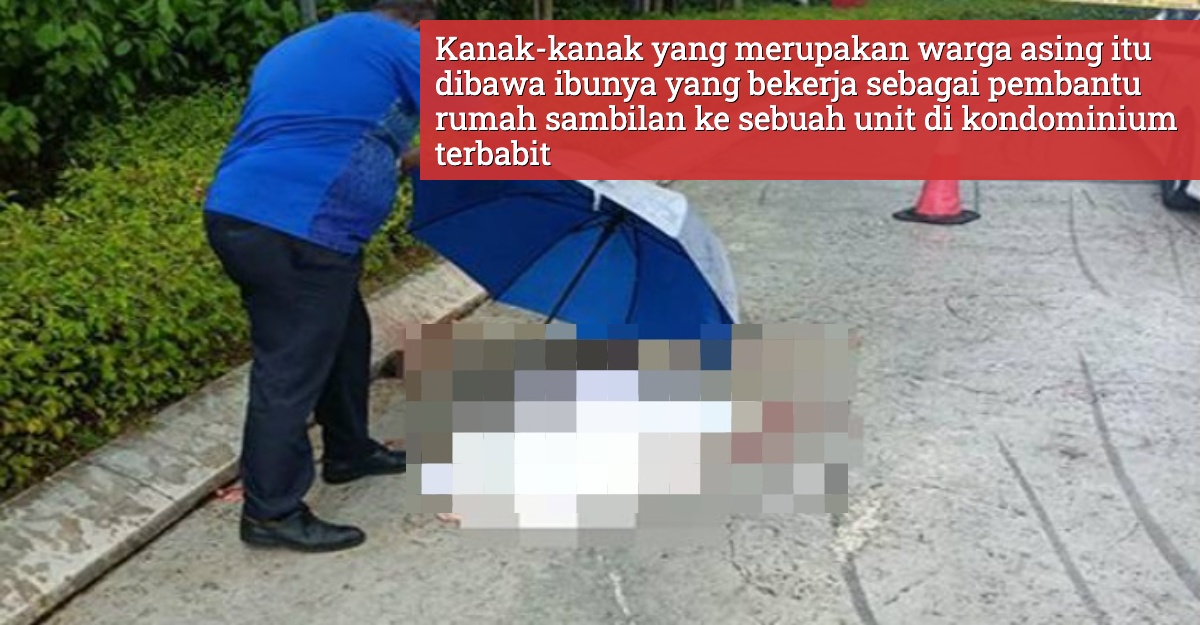 kanak-kanak lelaki empat tahun maut terjatuh