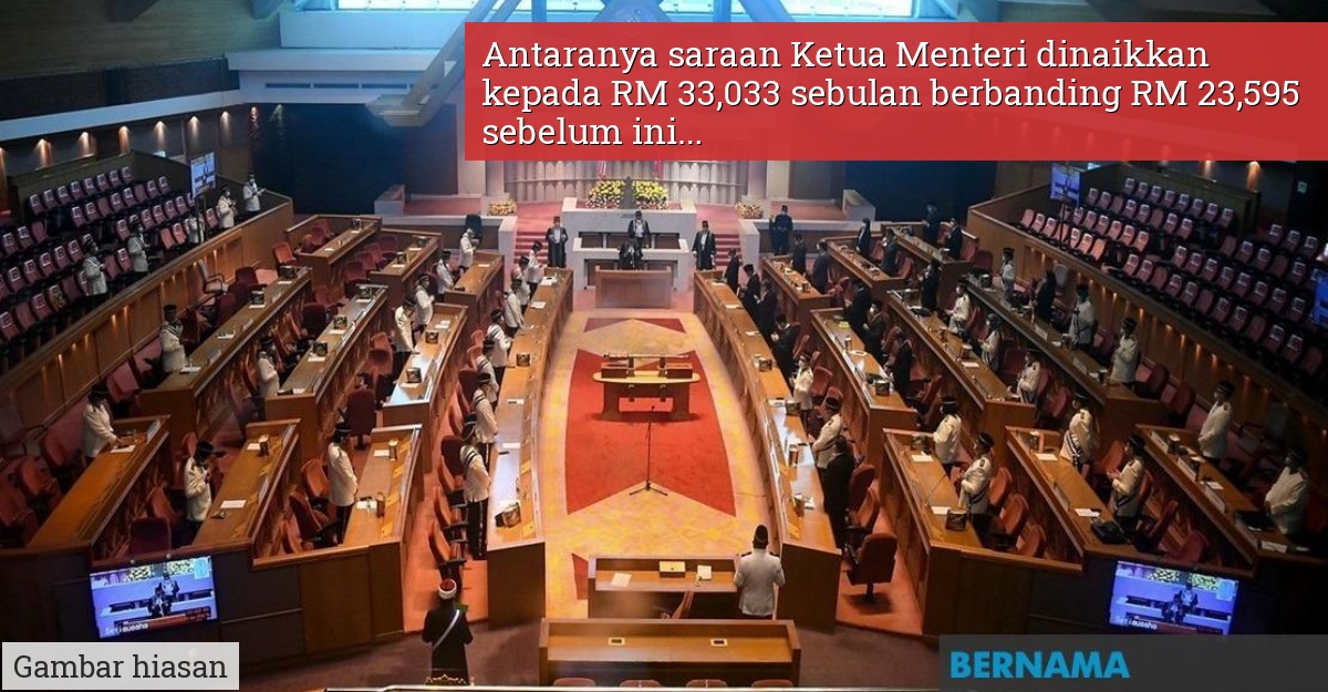DUN sabah naikkan gaji