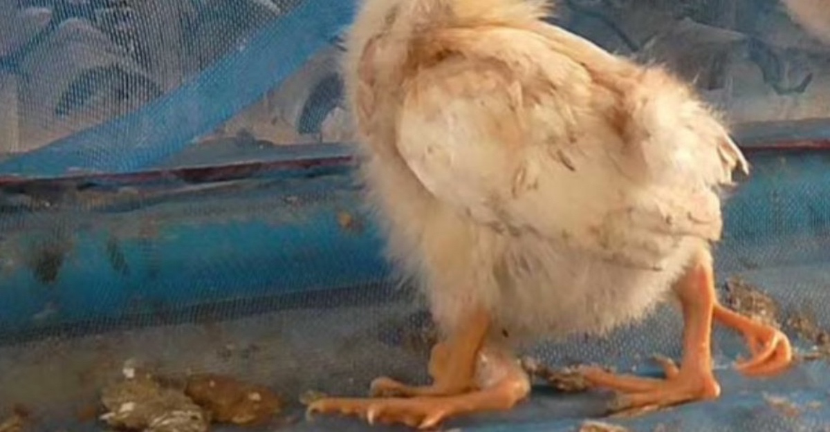 anak ayam empat kaki