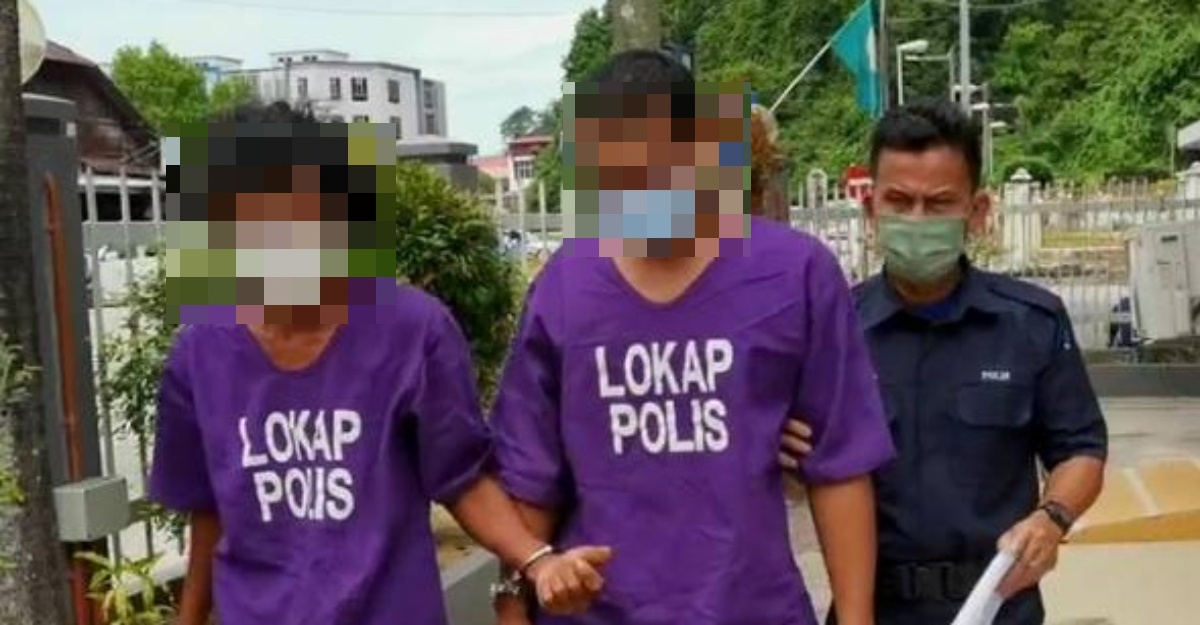 kes bakar remaja lelaki