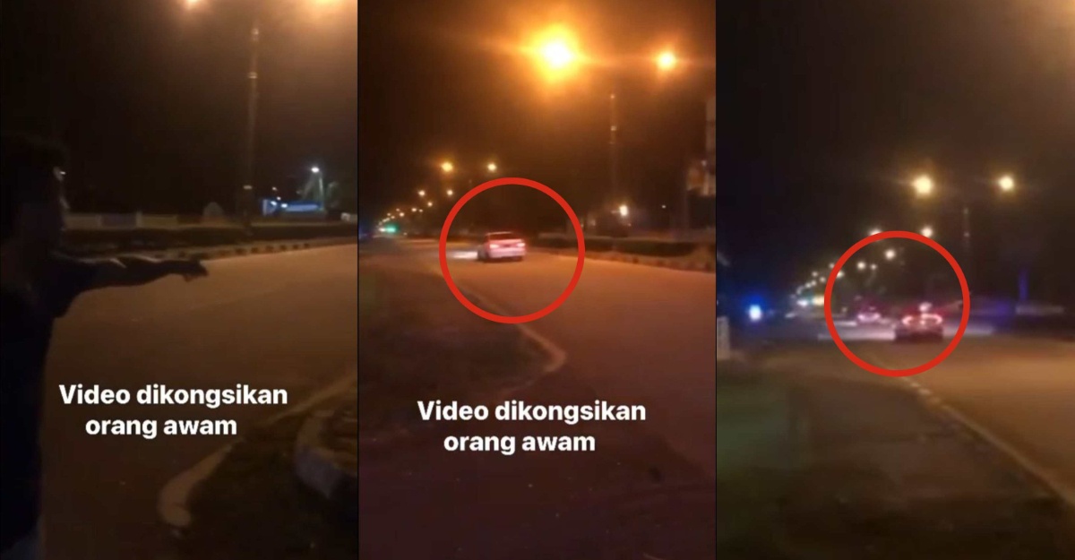 kereta dikejar polis