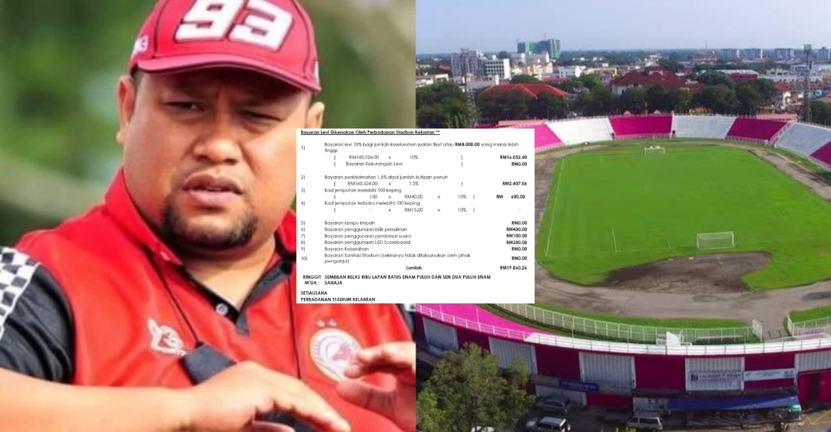 zamsaham dedah kos bayar stadium