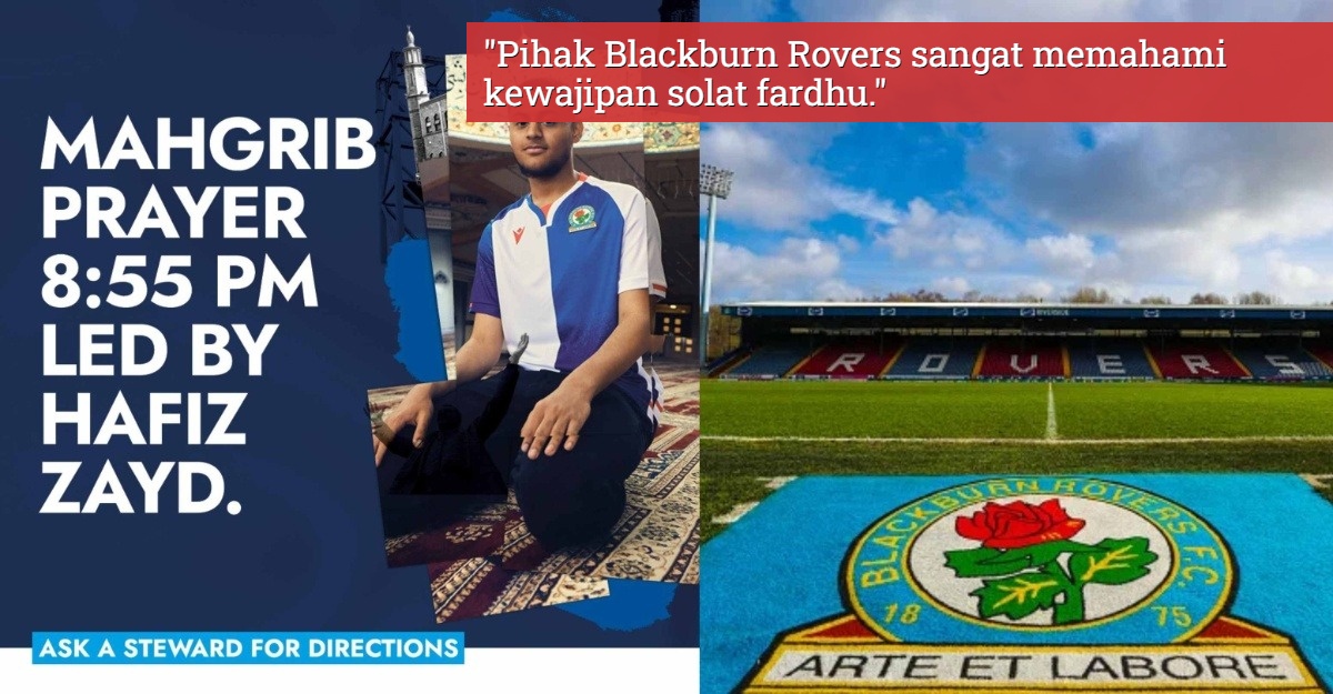 blackburn rovers sedia ruang solat