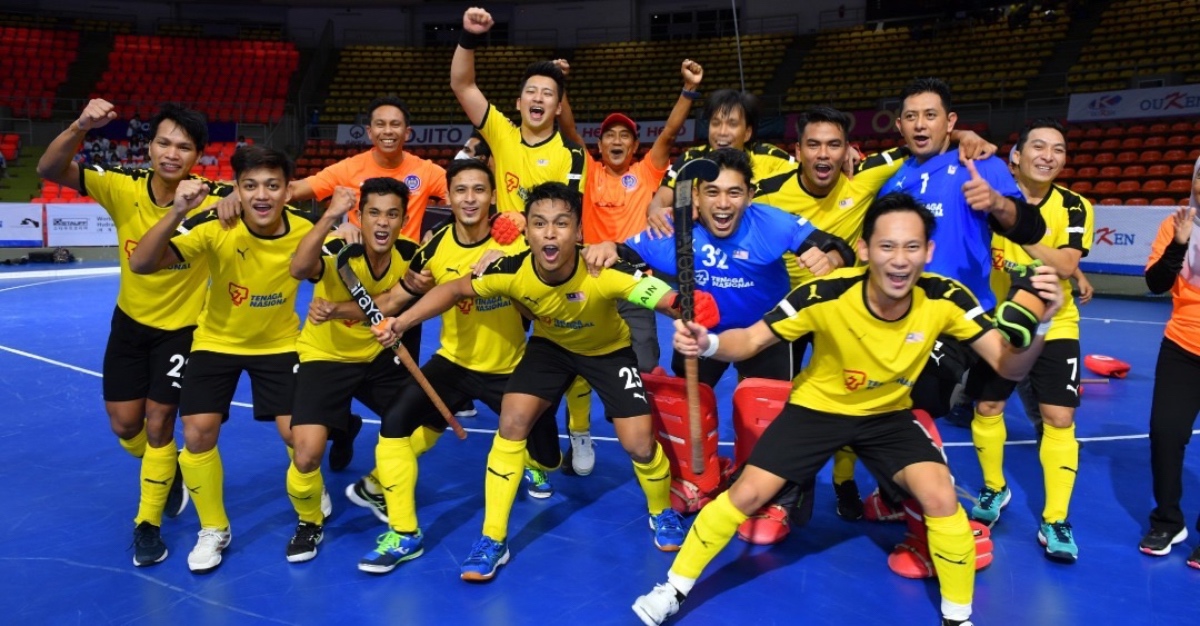 Skuad hoki dalam dewan lelaki negara