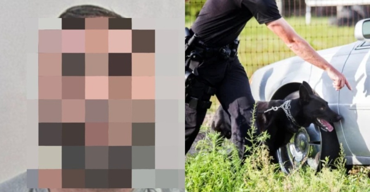 gigit anjing milik polis