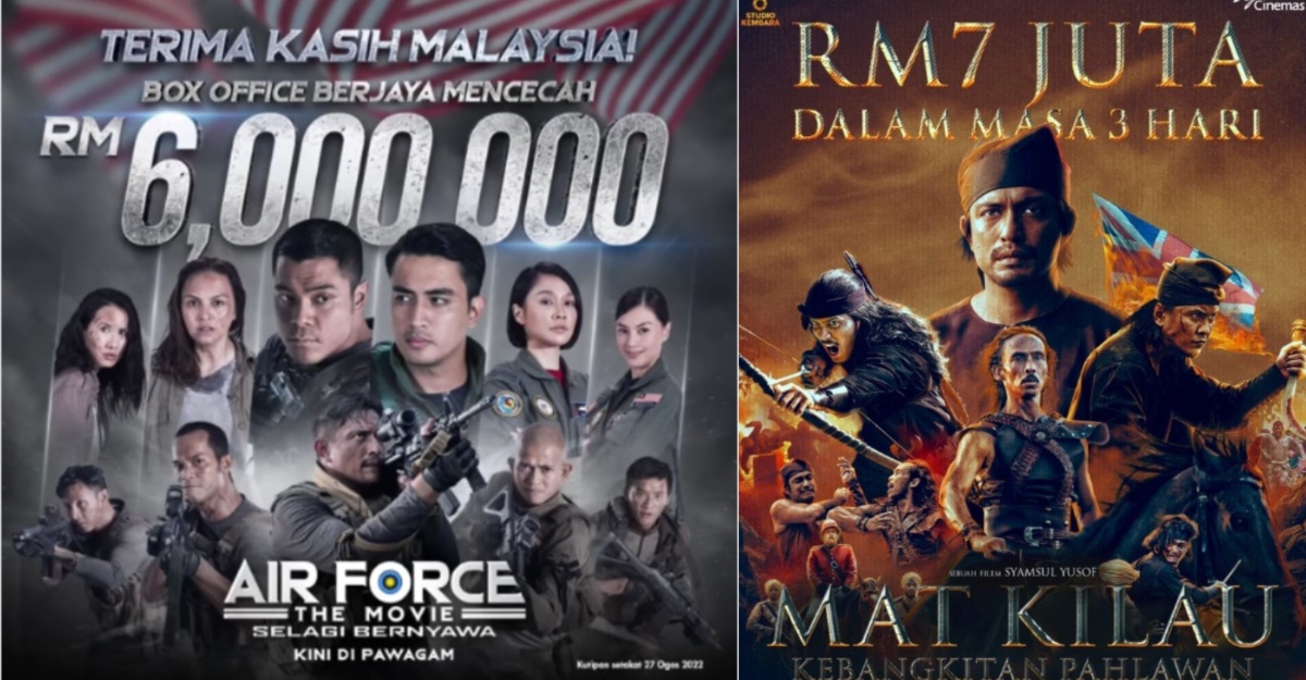 air force hampir menyamai mat kilau