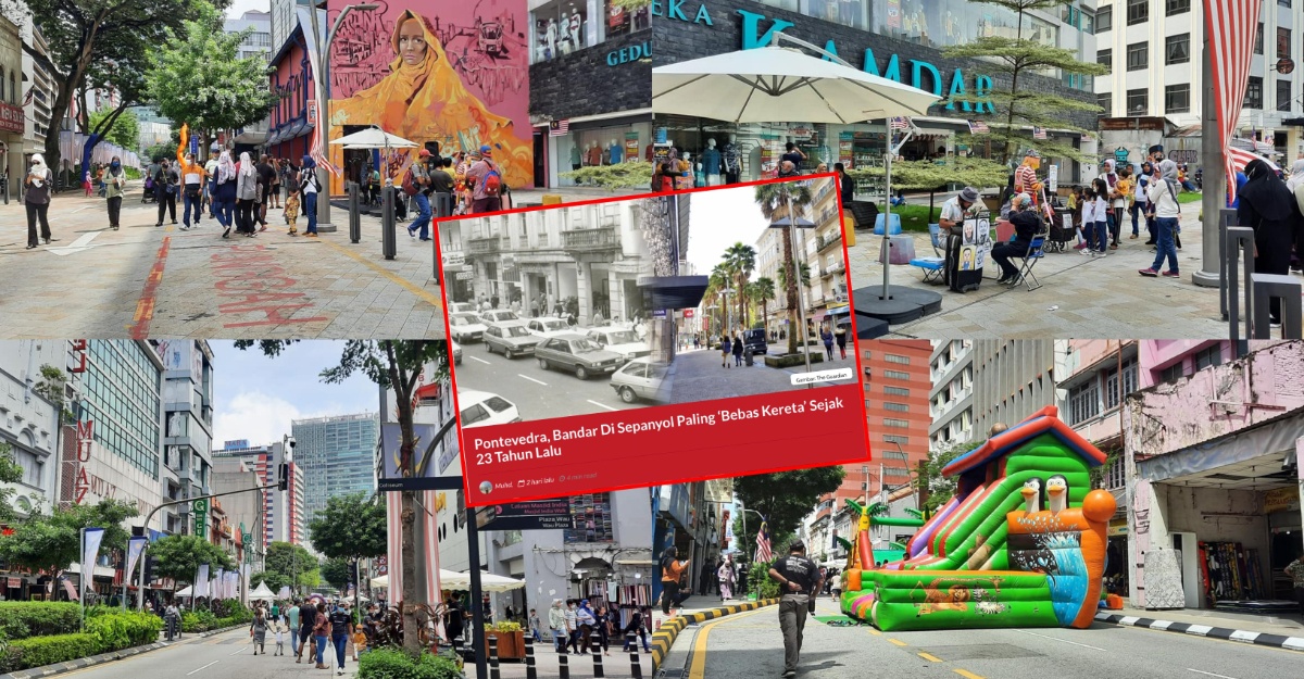 jalan tar tutup ahad
