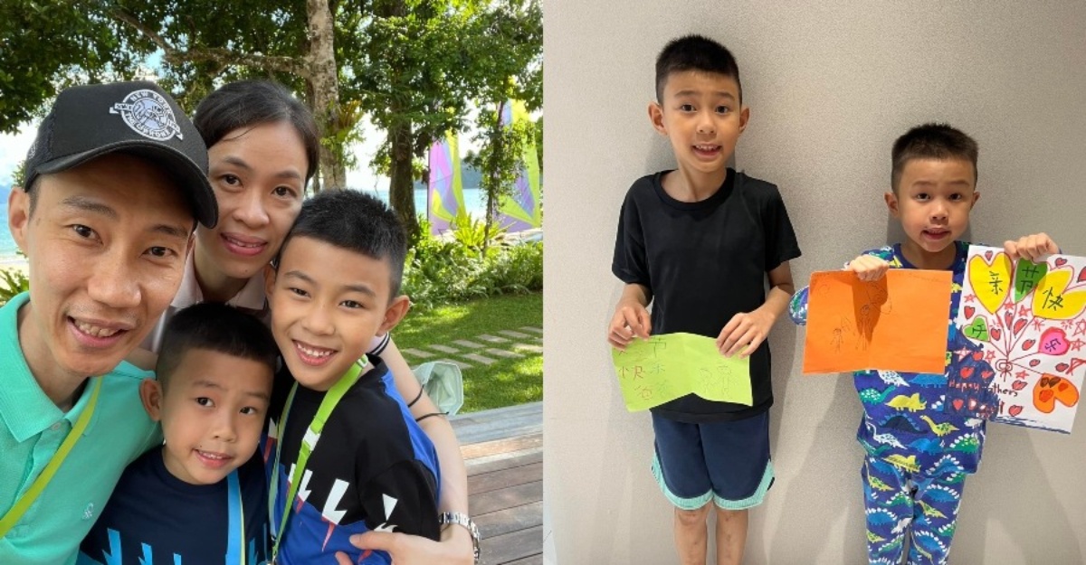 perbualan chong wei & anak-anak buat netizen terhibur