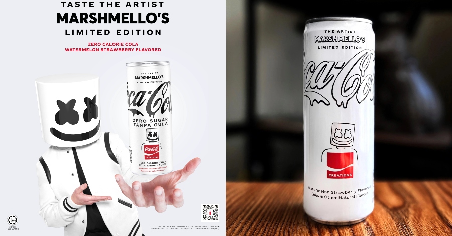 coca cola marshmello