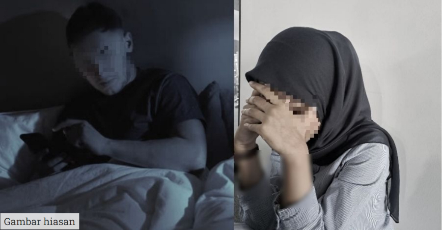 Isteri ‘Bimbang’ Suami Asyik Tersenyum