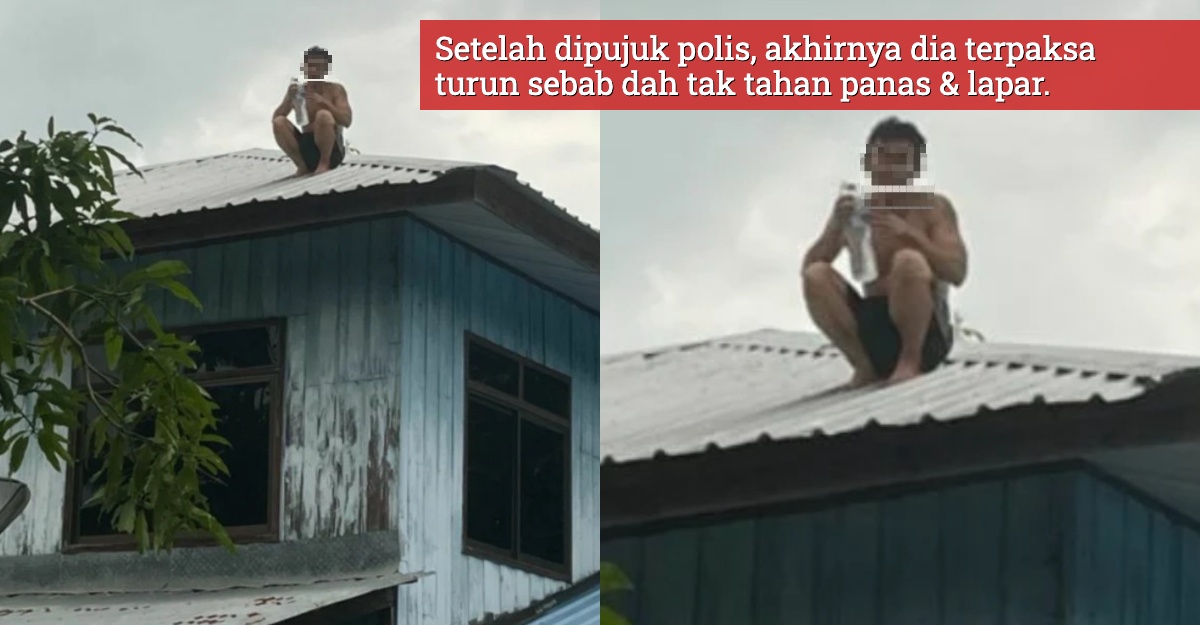 lelaki merajuk tak dapat ganja