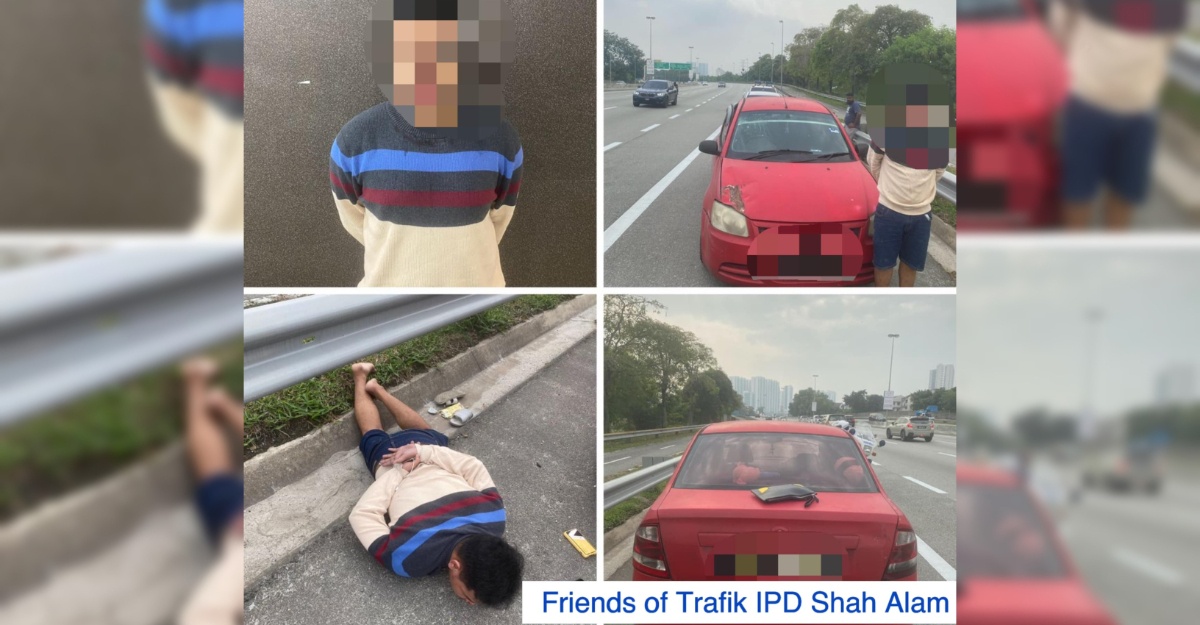 warga asing roadblock