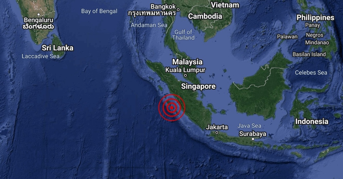 gempa bumi di selatan sumatera