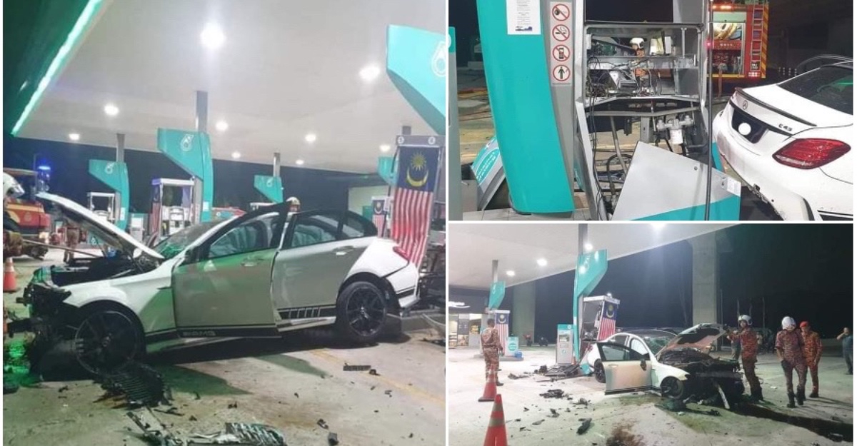 'Ghaib' Lepas Rempuh Pam Minyak