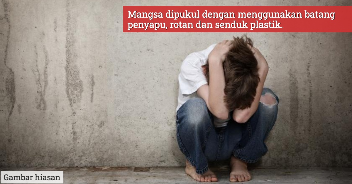derita budak 7 tahun dipercayai dipukul