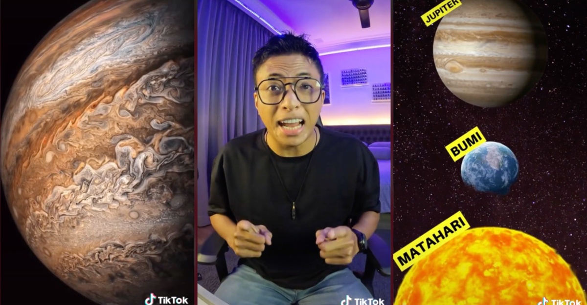 musytari berada dekat dengan bumi