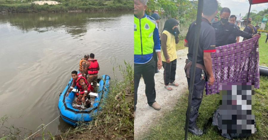 Remaja Jatuh Ke Dalam Sungai