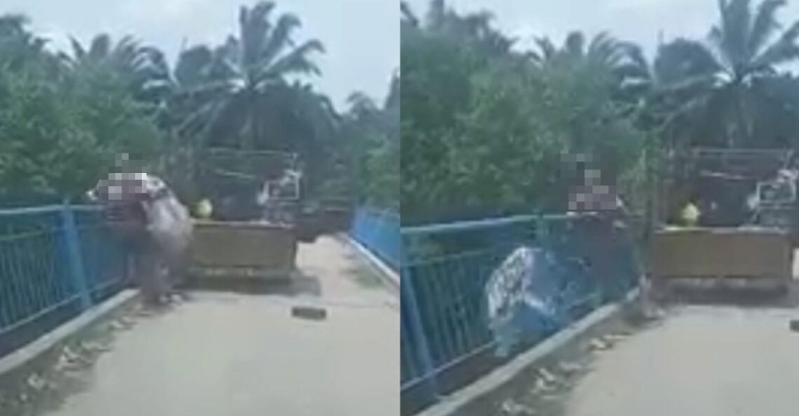 Buang Sampah Dalam Sungai