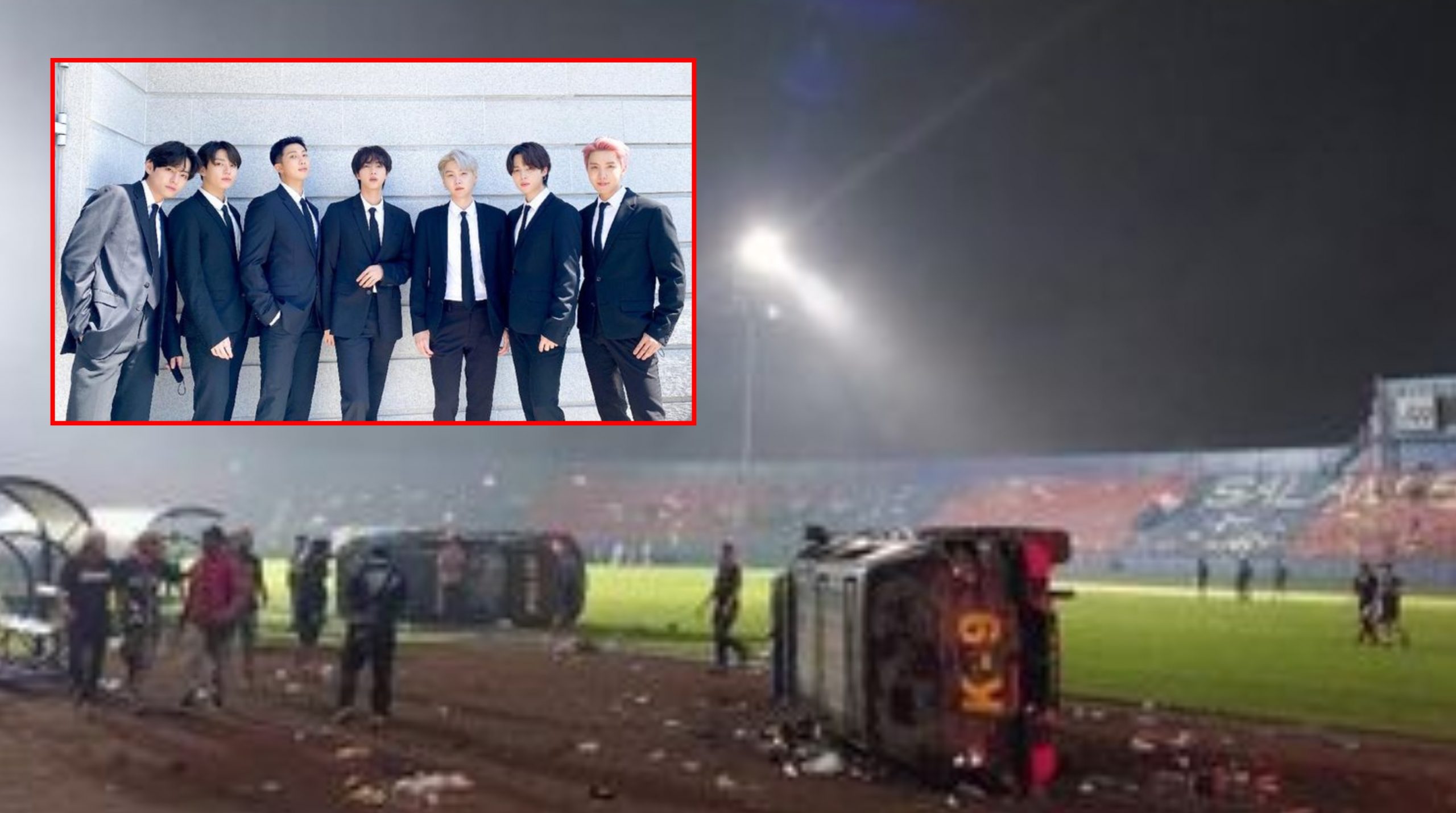 bts army indonesia sumbangan tragedi stadium