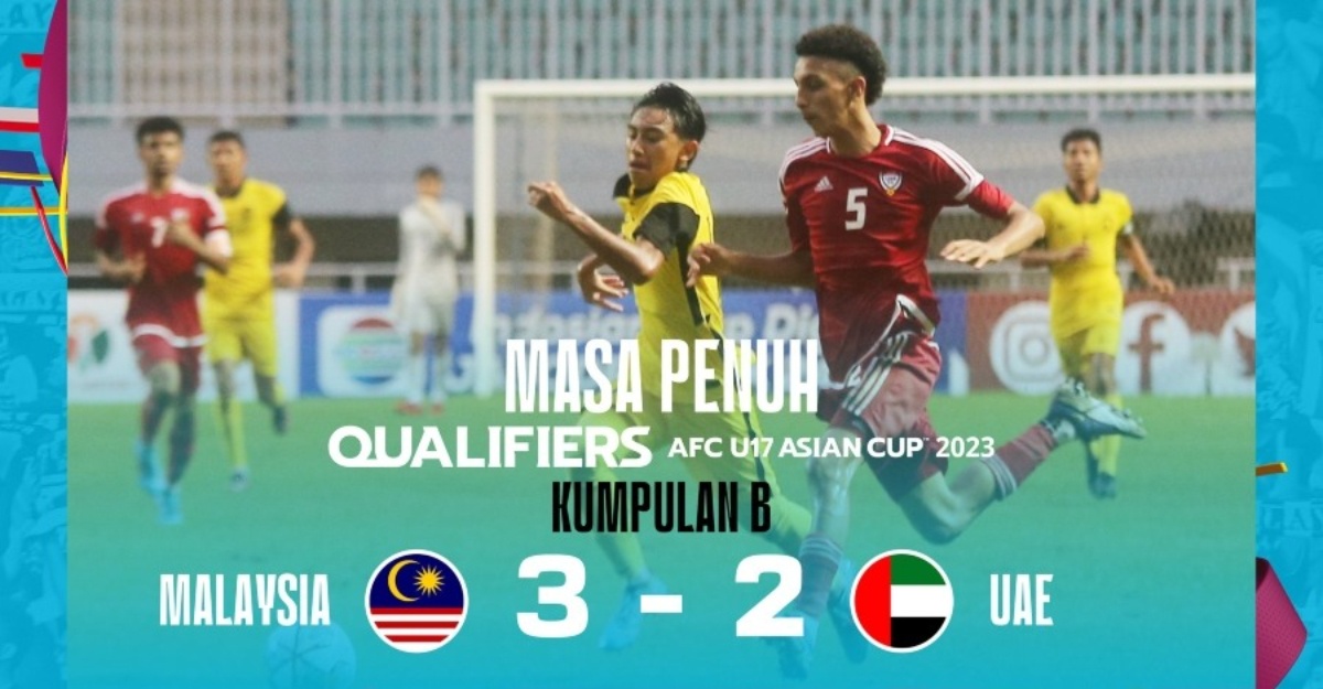 Malaysia Jinakkan UAE 3-2