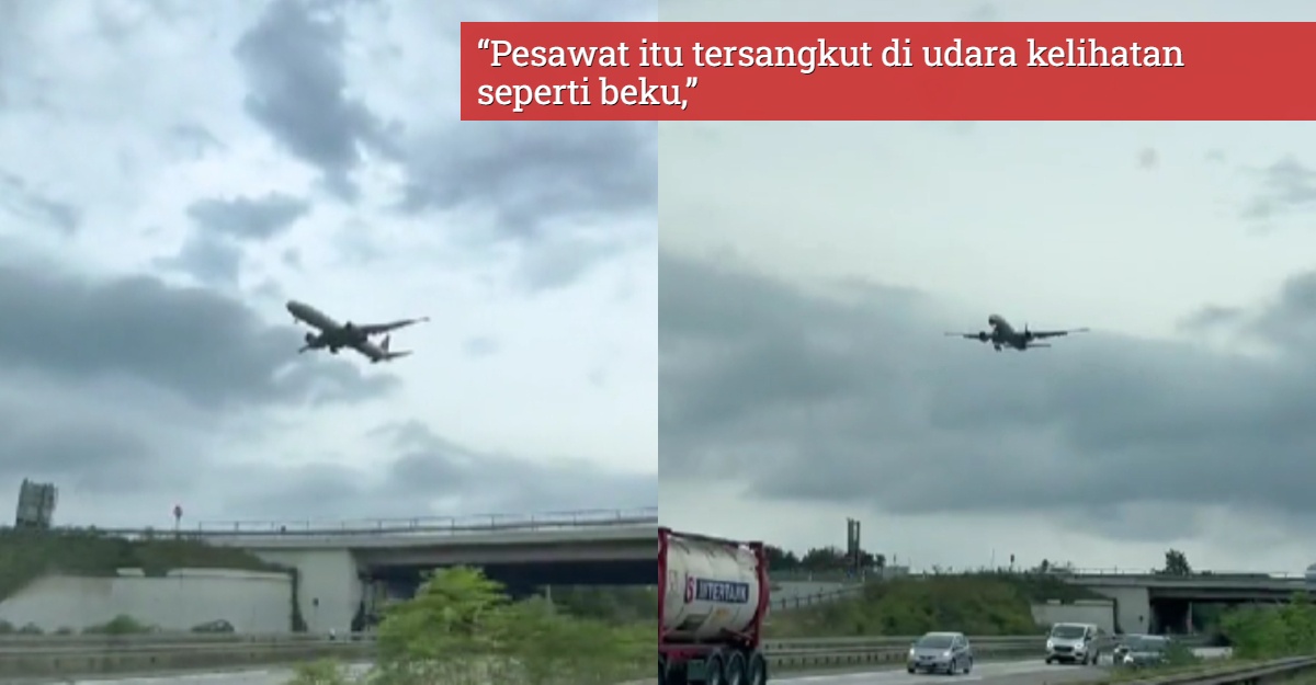 pesawat terhenti di udara