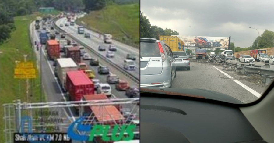 Trafik Sesak Dari Setia Alam