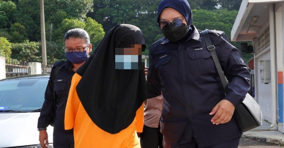Remaja Perempuan Baling Pisau Pada Adik Sehingga Maut, Direman 6 Hari