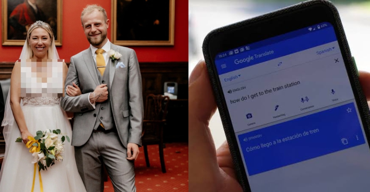 isteri tak faham english suami guna google translate
