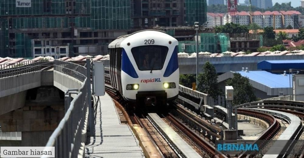 lrt laluan kelana jaya dibuka
