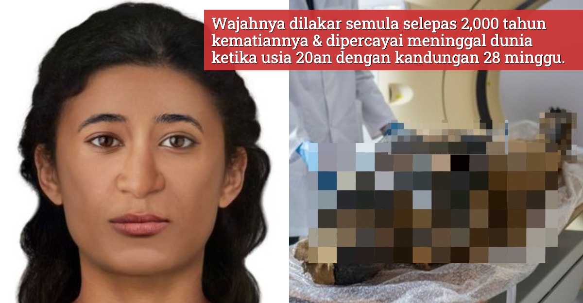 pakar lakar semula wajah mumia hamil