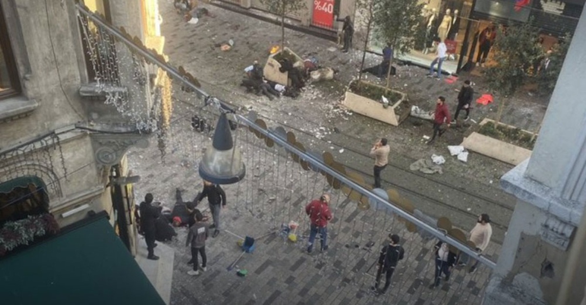 letupan mengejut istanbul
